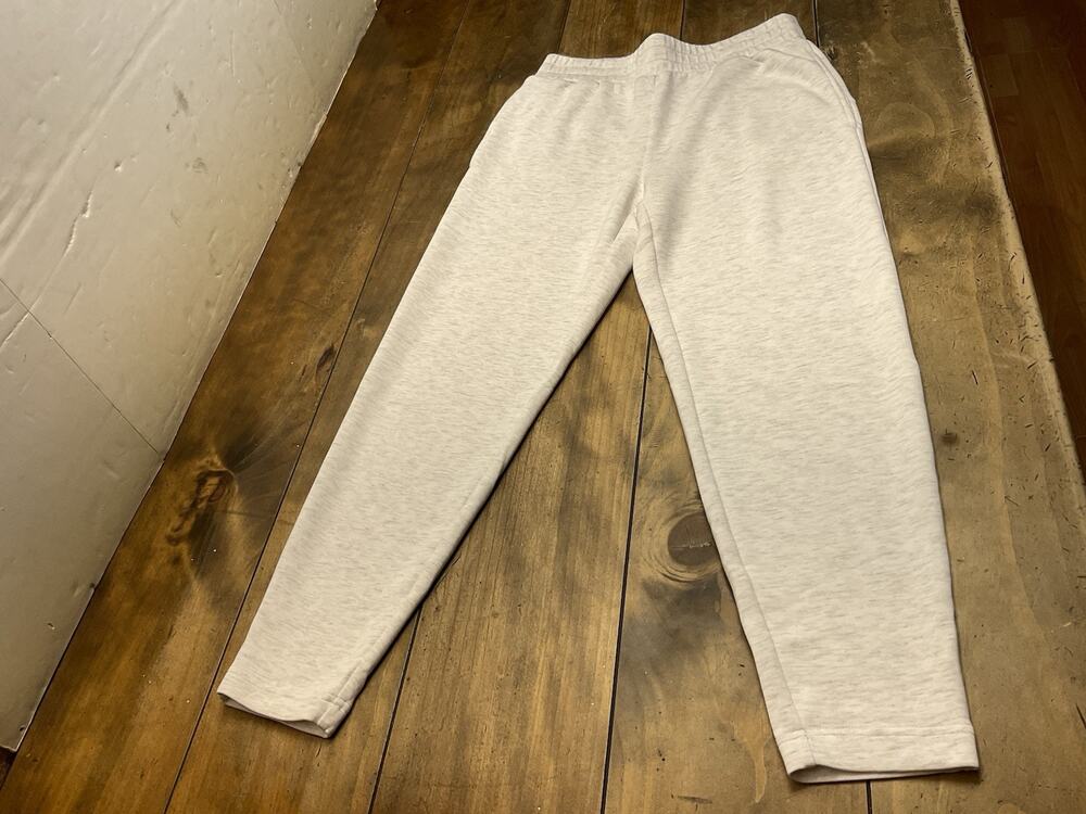Varley The Slim Cuff Double Soft Pant 25” Ivory Marl/Fleck Women's Size Small